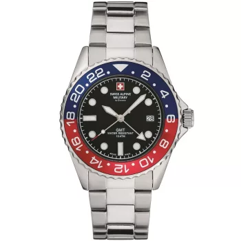   Swiss Alpine Military Master Diver GMT SAM7052.1131 Férfi Karóra