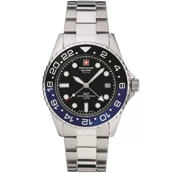   Swiss Alpine Military Master Diver GMT SAM7052.1132 Férfi Karóra