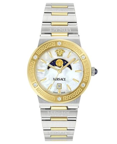 Versace Greca Logo Moonphase Diamonds VE7G00524 Női Karóra