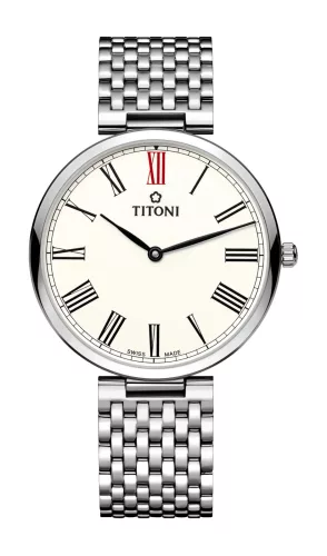 TITONI TQ52718S-608 Férfi Karóra