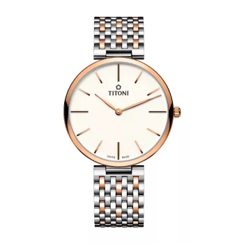 TITONI TQ52718SRG606 Férfi Karóra