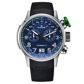 EDOX férfi karóra Chronorally Titanium 38001-TINV-BUV3