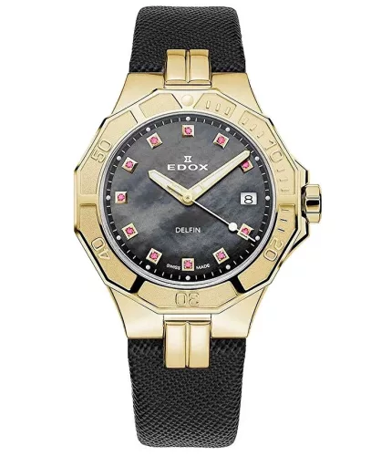 EDOX női karóra Delfin The Original Diver Lady 53020-37JC-NANRUD