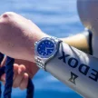 EDOX női karóra Delfin The Original Diver Lady Diamonds Special Edition 53020-3M-BUDDR