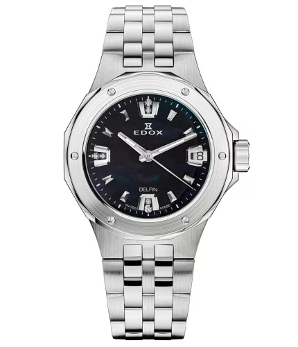 EDOX női karóra Delfin Diver Lady Diamonds 53100-3M-NANND