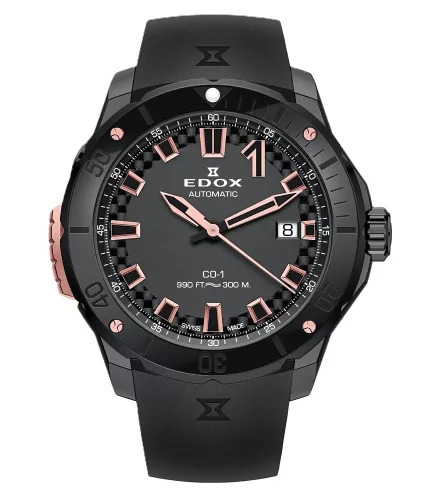 EDOX férfi karóra CO-1 Automatic Diver 80137-37GNR-CANR