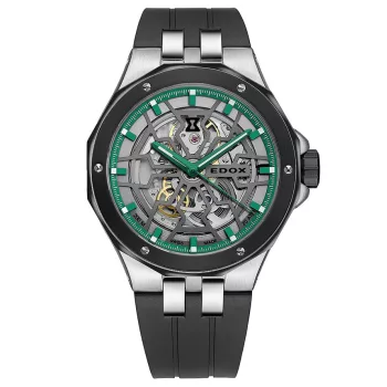 EDOX férfi karóra Delfin Mecano Skeleton 85303-3NN-VB