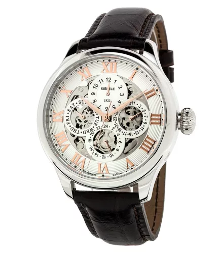 Kienzle 1822 férfi karóra Classic Skeleton Automatic KM-406-B